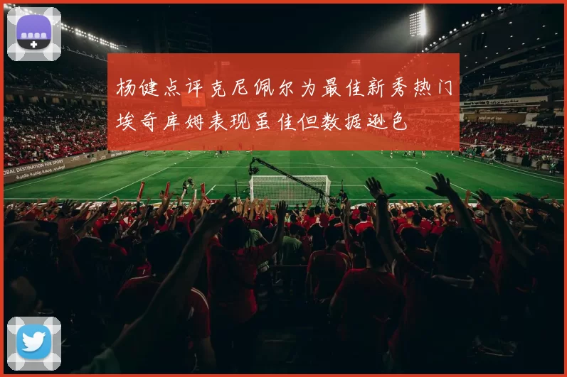 杨健点评克尼佩尔为最佳新秀热门埃奇库姆表现虽佳但数据逊色