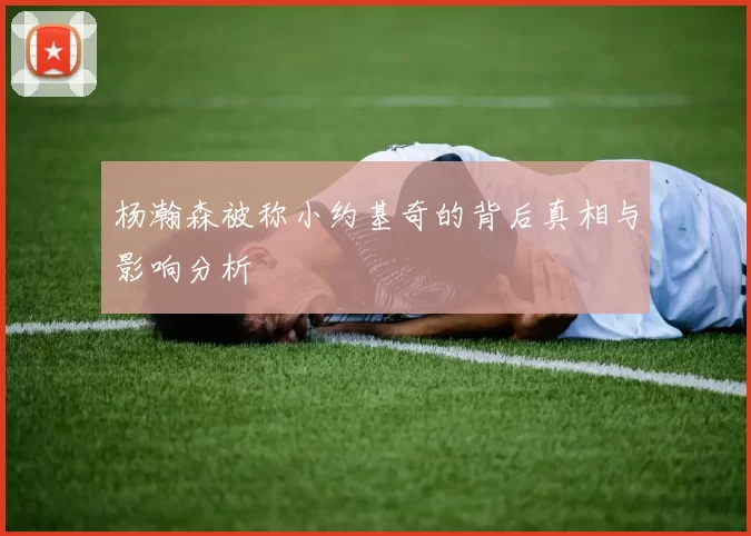 杨瀚森被称小约基奇的背后真相与影响分析
